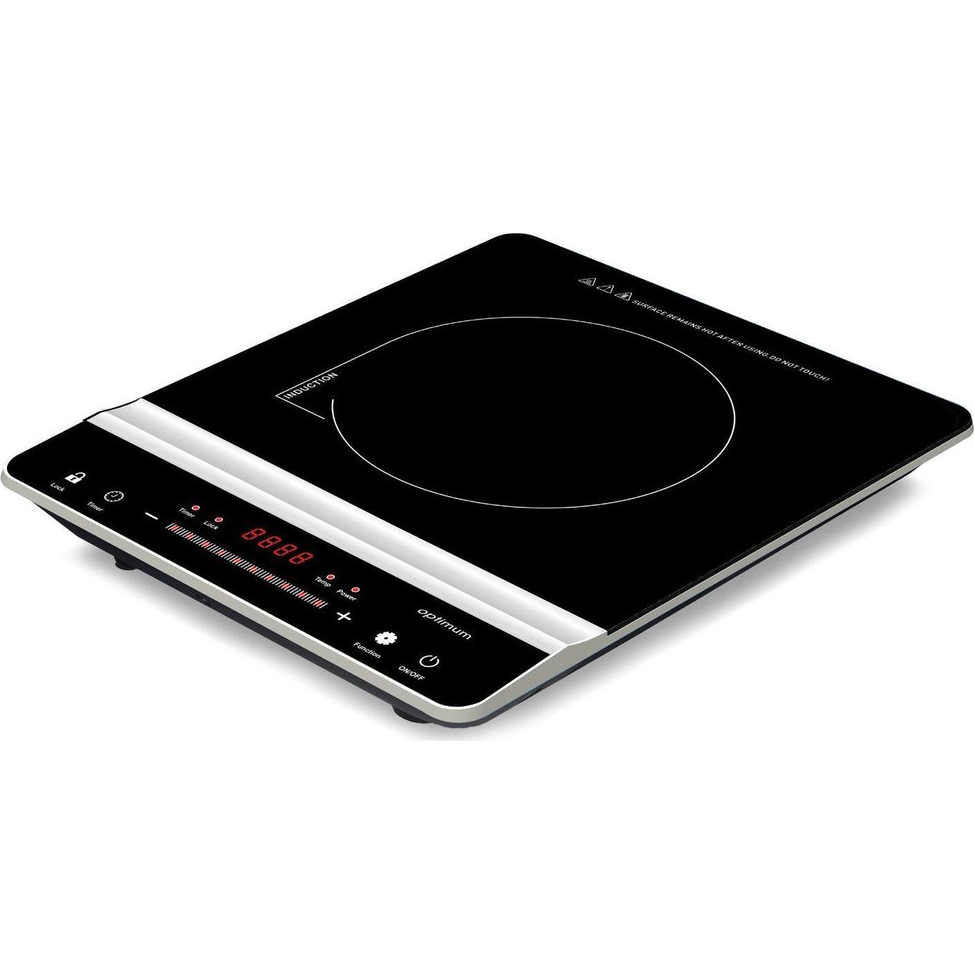 Optimum Optimal freestanding hob Optimal 1-zone induction hob PW 1105 CZ, Kochplatte, Schwarz