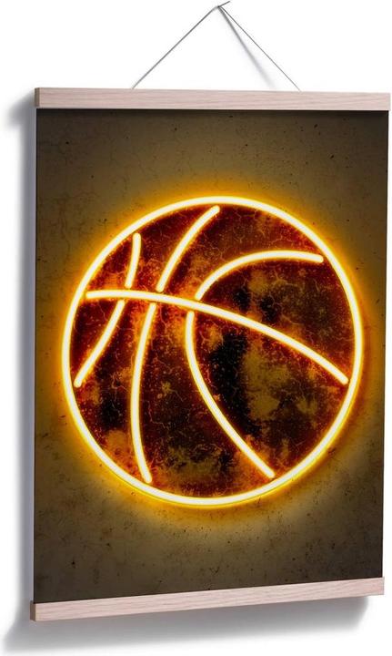 Produktbild Trenddeko Basketball (60 x 80 cm)