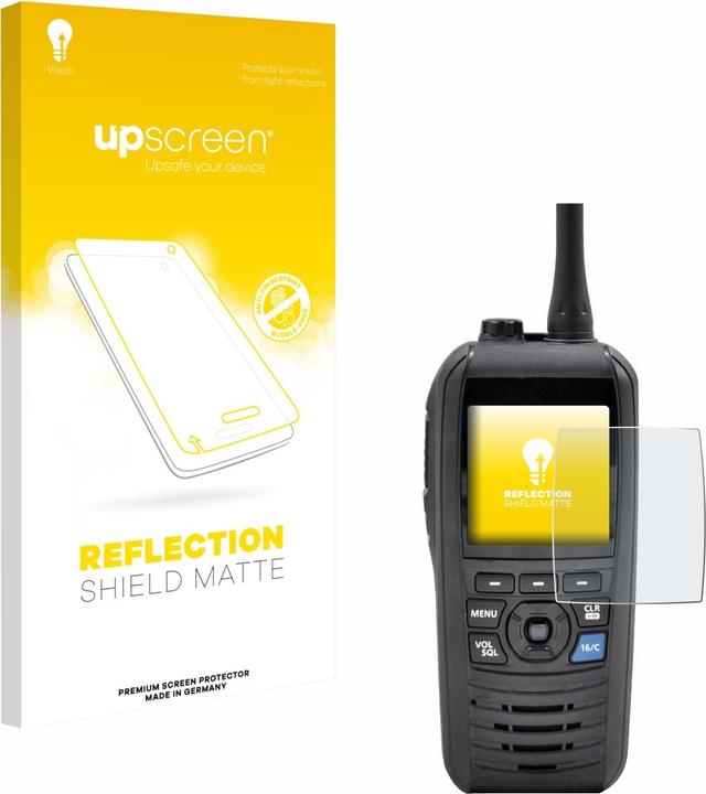 upscreen Schutzfolie für Icom IC-M94D Displayschutz Displayschutzfolie Folie Matt Entspiegelungsfolie