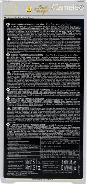 Image du produit Delia Cosmetics Permanent Hair Colour Cream Ultimate Ash Blonde Intensive Color & Protection 5 Oils Omega Plus Acids (Ultimate Ash Blonde)