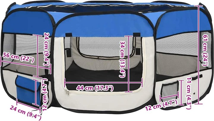 Actual product image VidaXL Flemming (Dog kennel)