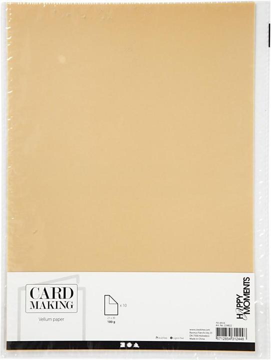 Image du produit Creativ Company Papier parchemin A4 naturel (100 g/m², 10 x)