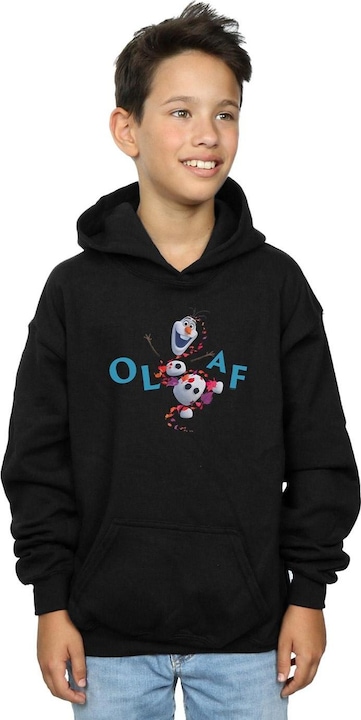 Immagine prodotto Disney Frozen 2 Olaf Leaf Jump Felpa con Cappuccio Ragazzi (140, 146)