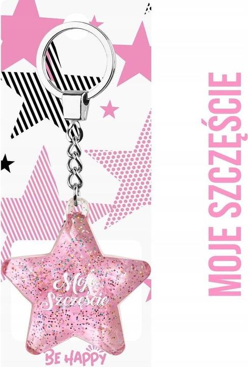 Actual product image Happy Color Mein Glücksstern-Schlüsselanhänger