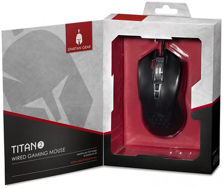Actual product image Spartan Gear Titan 2 Wired Gaming Mouse