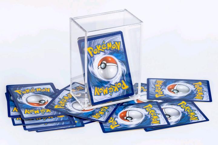 Image du produit Safe Boîte de collection en acrylique de haute qualité pour cartes à collectionner, cartes de sport