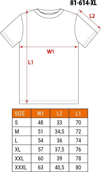Nährwerte und Zutaten Neo T-Shirt 81-614-XL (XL)
