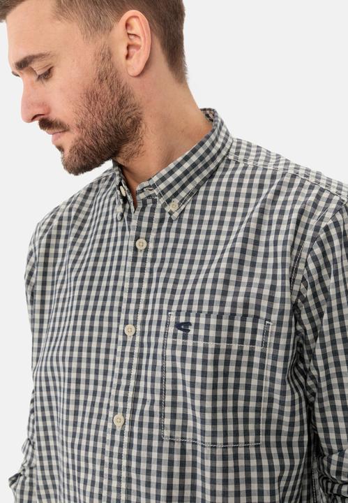 Produktbild Camel Active Langarmhemd mit Karomuster (6XL)