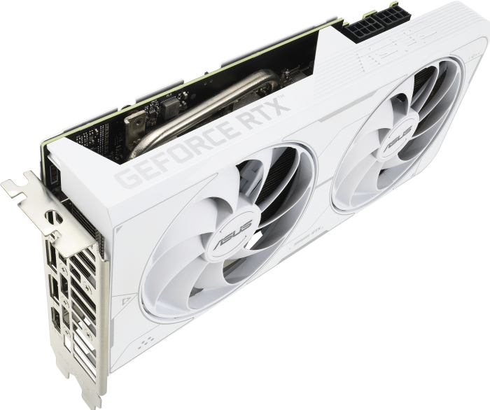 Produktbild ASUS DUAL GeForce RTX 3060 Ti WHITE OC EDITION 8GB GDDR6X (8 GB)