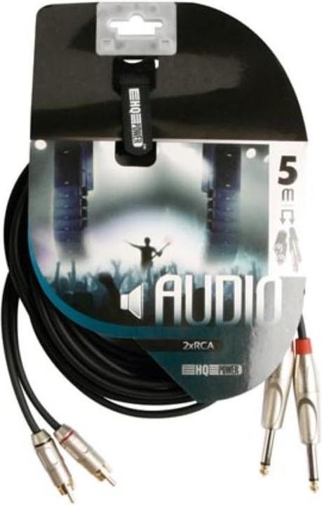 Produktbild HQ Power Kabel (5 m, 6.3mm Klinkenkabel)