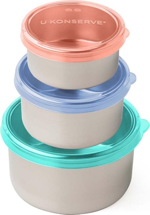Produktbild U-Konserve 3er-Set Edelstahl Nesting-Behälter