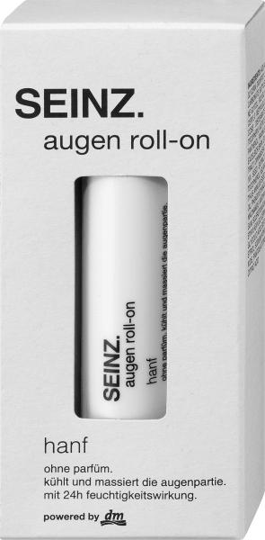 Produktbild dm Seinz. Augen Roll-On Hanf (Augenpflege Stift, Tag + Nacht, 15 ml)