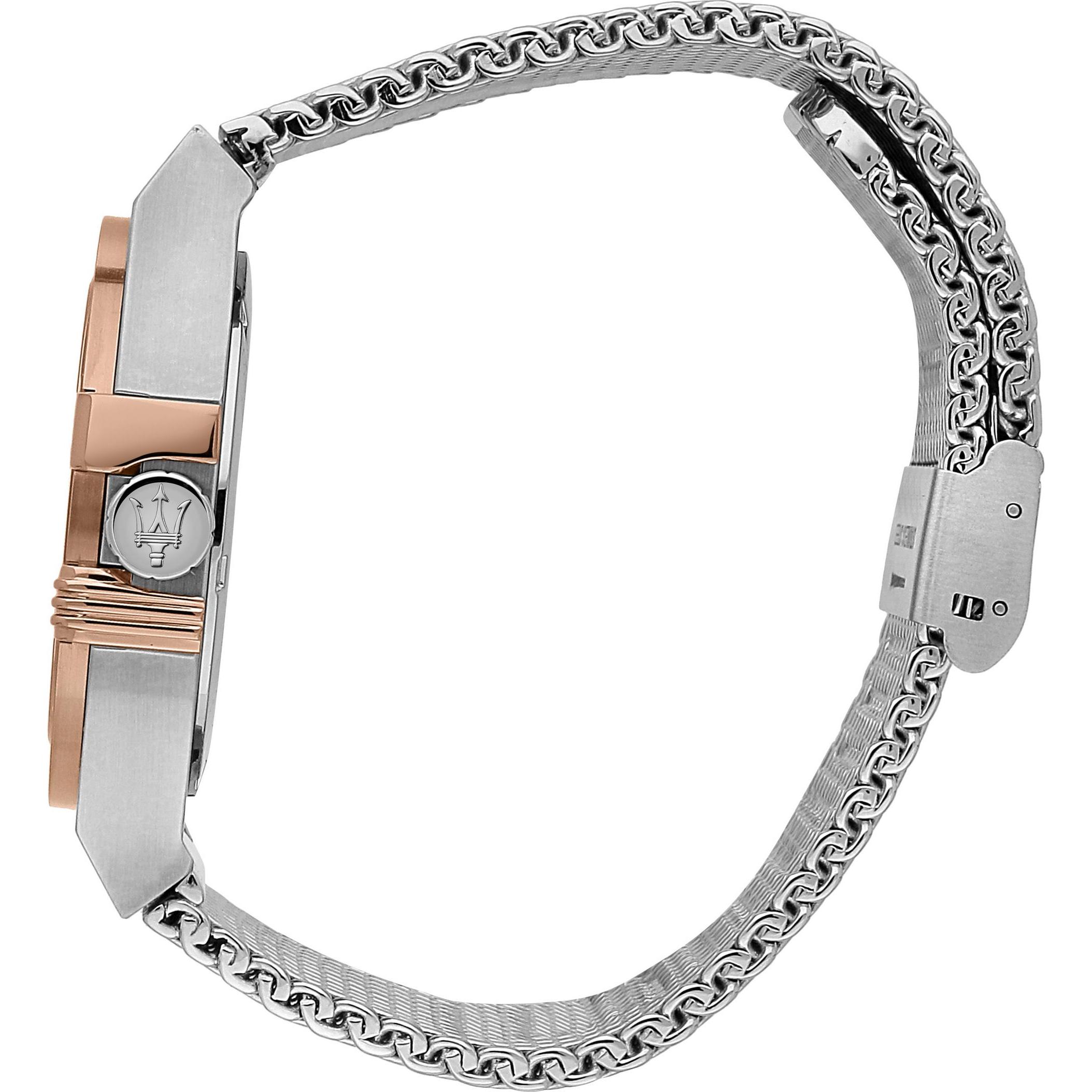 Thumbnail - Maserati, Armbanduhr, Potenza, Silber, (Analoguhr, 40 mm)