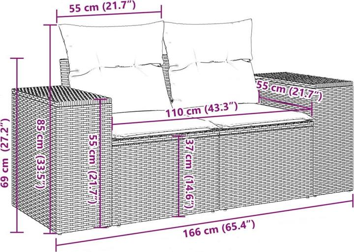 Produktbild vidaXL Franco