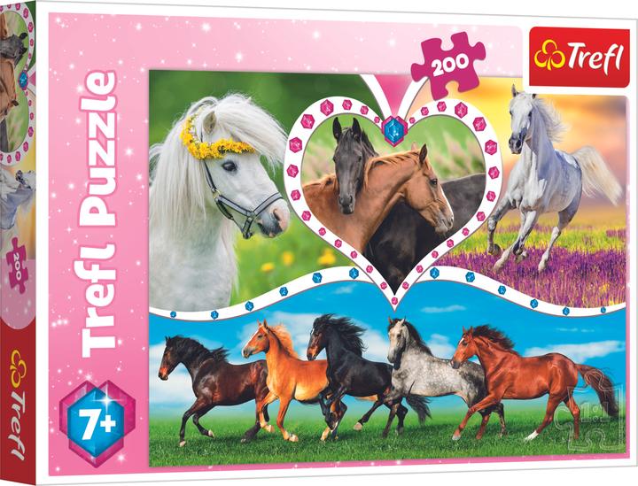 Produktbild Ravensburger Puzzle Schöne Pferde (200 Teile)