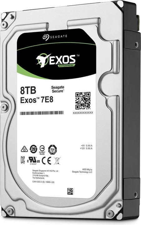 Produktbild Seagate Exos 7E8 512n (4 TB, 3.5", CMR)