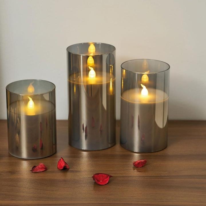 Actual product image Pauleen LED Wax Candle Classy Smokey (3 x)