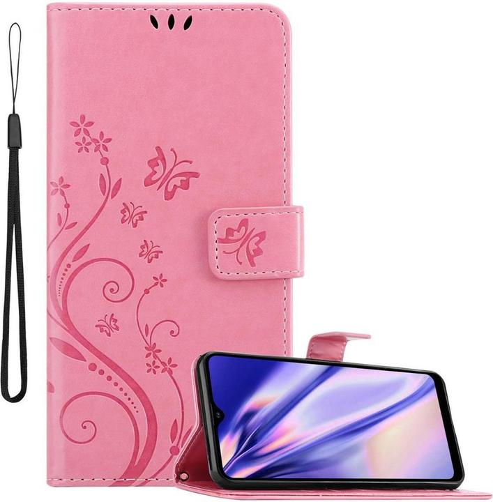 Produktbild Cadorabo Flower Book Hülle (Samsung Galaxy A21)