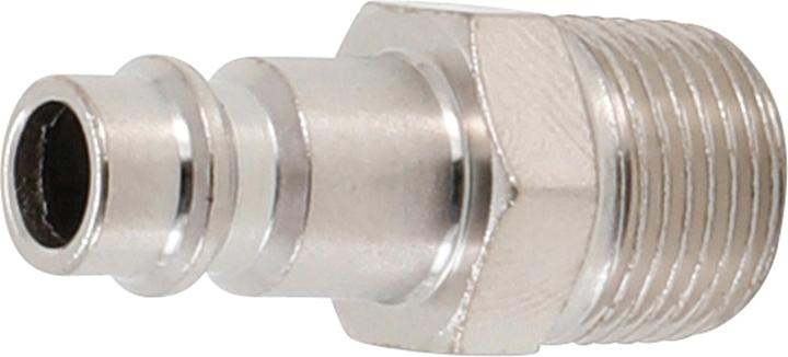 Compressed air plug-in nipple, 10 mm (3/8") external thread - 3222