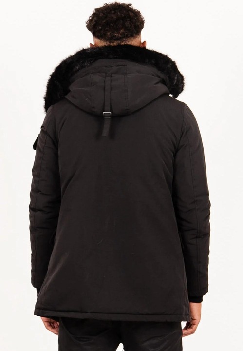Produktbild Sixth June Parka mit Kapuze aus wasserabweisendem Pelz (L)