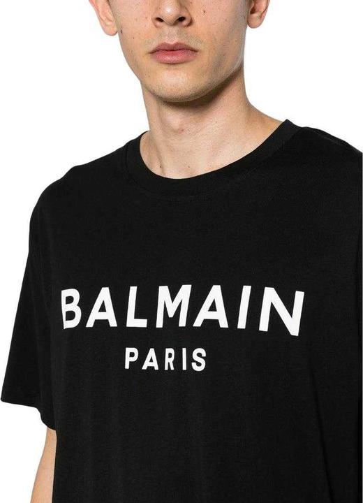 Actual product image Balmain Unisex Adult Paris Logo Branded T-Shirt (L)