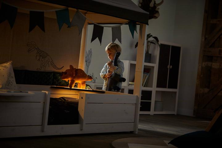 Image du produit Lifetime Kidsrooms Tablette d'angle avec lumière LED noire