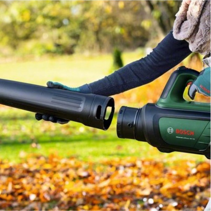 Productafbeelding Bosch Home & Garden Geavanceerde bladblazer 36V-750 2.0Ah ( Inclusief batterij en oplader ) (Oplaadbare batterij, Bladblazer)