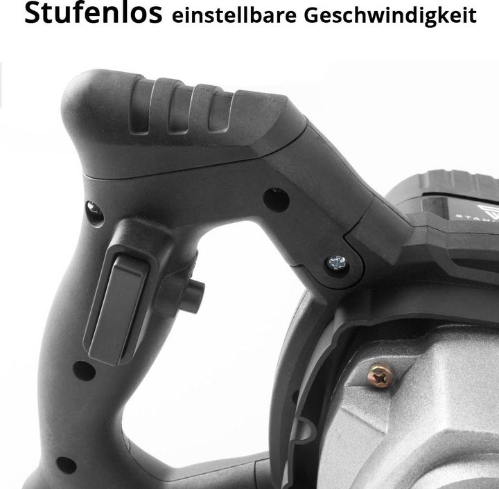 Actual product image Stahlwerk mortar stirrer 1,200 W stirrer 850 rpm additional whisk speed control