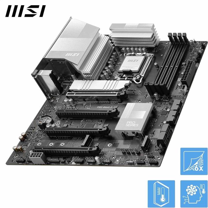 Produktbild MSI PRO B860-P (LGA 1851, Intel B860, ATX)