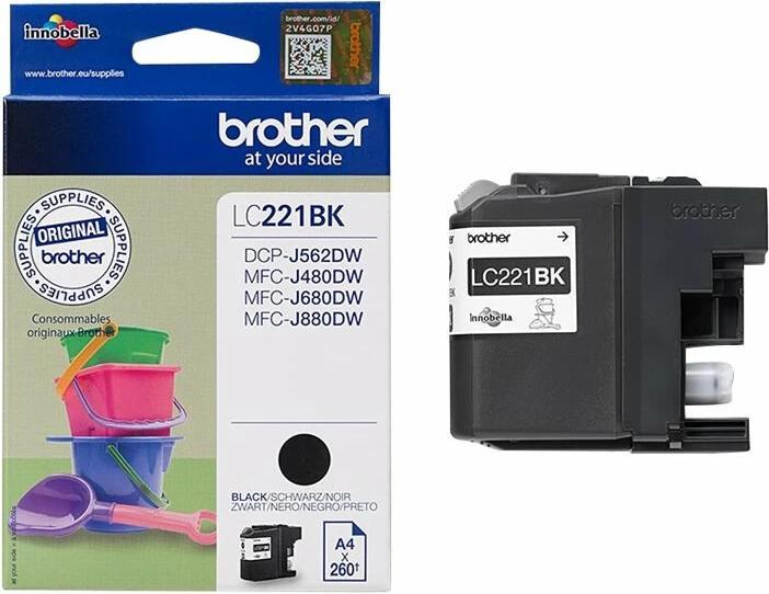 Actual product image Brother Lc-221bk (FC)