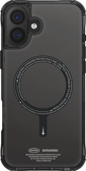 Actual product image Skinarma case Saido iPhone 16 6.1" Magnetic Charging black (Apple iPhone 16)