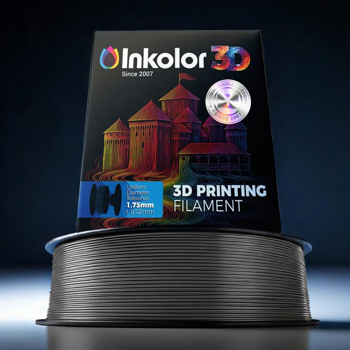 Produktbild Inkolor 3D Filament ABS Grau (ABS, 1.75 mm)