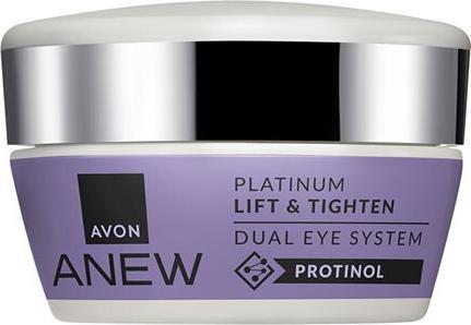 Actual product image Avon Lifting Dual Eye Care Anew Platinum With Protinol Dual Eye System - 2 X 10 Ml (Eye care serum, 20 ml, Day)