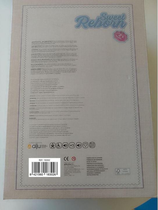 Produktbild Berjuan Babypuppe 18302-24 50 cm