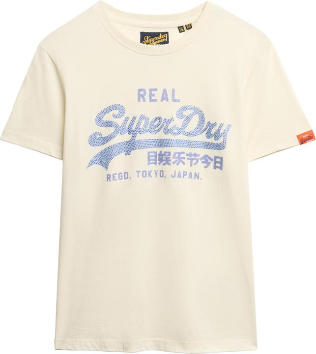 Produktbild Superdry Schmales Vintage Logo T-Shirt mit Strass (12XL)