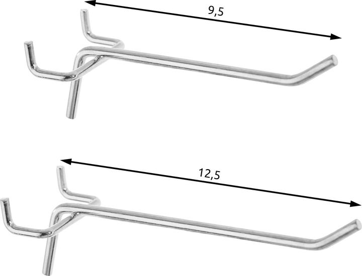Actual product image tectake Tool Pegboard