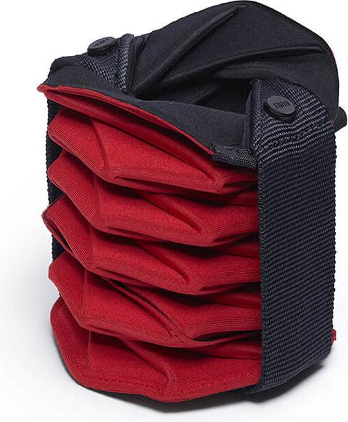 Actual product image Built in Origami Wine Tote - a foldable wine bag (red) universal (Bag, 1 x)