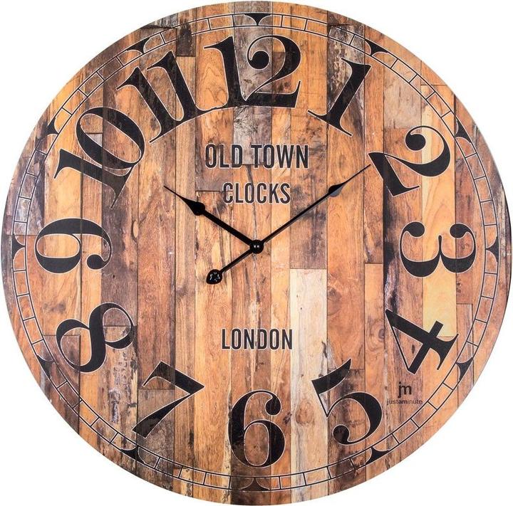 Actual product image LoWell Wall Clock Old Style Mdf (58 cm)