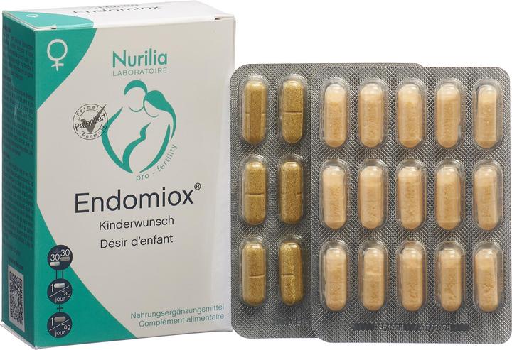 Produktbild Nurilia Endomiox Kaps+Tabl (60 Stück, Kapseln, 82 g)