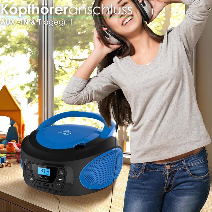 Produktbild Cyberlux Tragbarer CD-Player mit USB