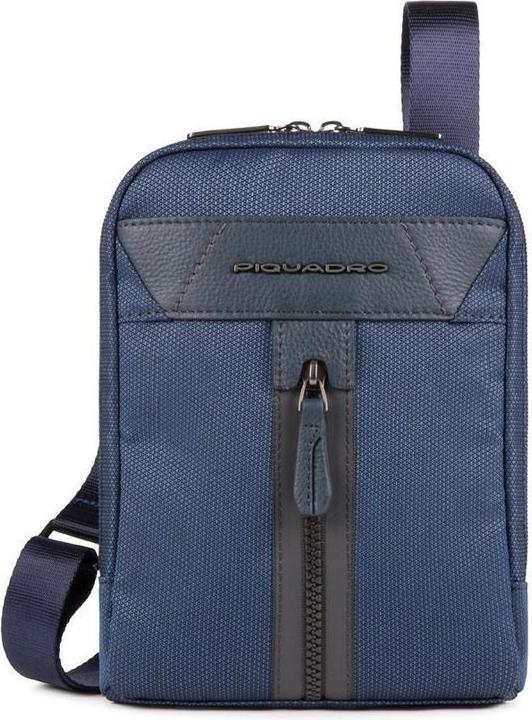 Produktbild Piquadro Trakai, Shoulder Bag, Textile Crossbody Bag, Black, 23 x 17 x 5 c (iPad mini)