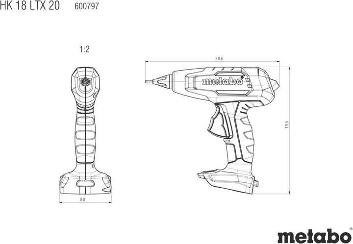Actual product image Metabo HK 18 LTX 20