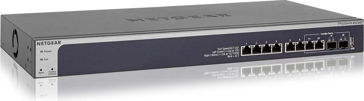 Actual product image Netgear Switch XS708T (10 Ports)