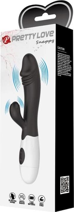 Actual product image Pretty Love Snappy G-Spot Vibrator Black