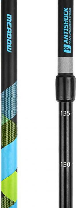 Produktbild Spokey Langlaufstöcke schwarz blau MEADOW II (105 cm, 135 cm)