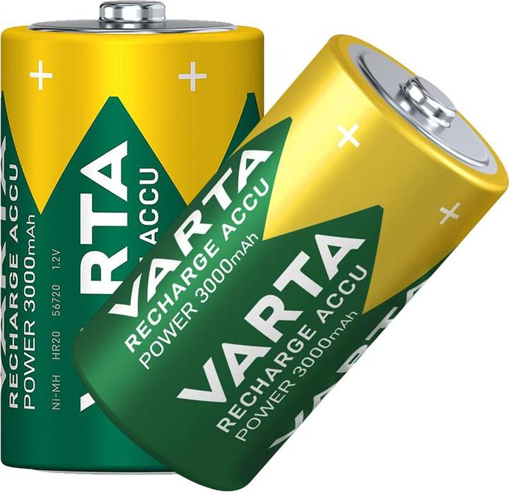 Productafbeelding Varta Recharge Accu Power (2 Pcs., D, 3000 mAh)