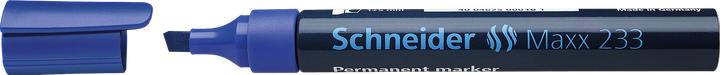 Actual product image Schneider Maxx 233 permanent marker Line width: 1-5 mm Ink colour: blue (1x)