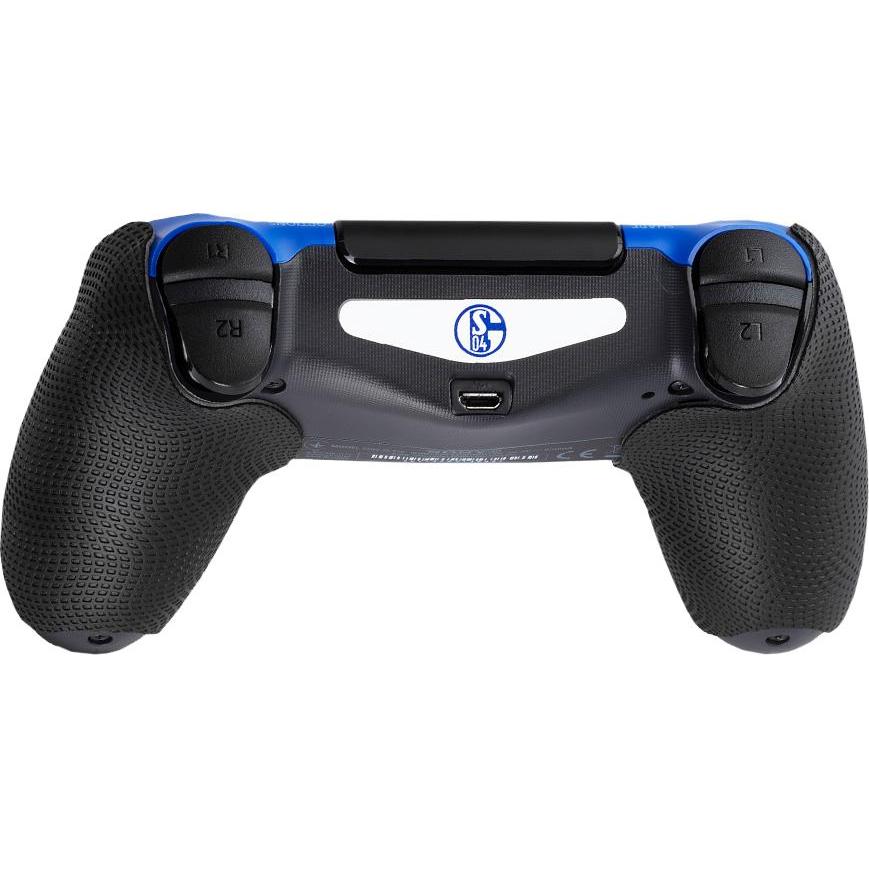 Thumbnail - Snakebyte PS4 Controller-Set Schalke 04 (ohne Controller) (Playstation Classic), Gaming Controller, Blau, Schwarz