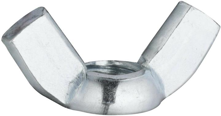 FTM Wing nuts steel galvanized M4, 4 pieces (M4)