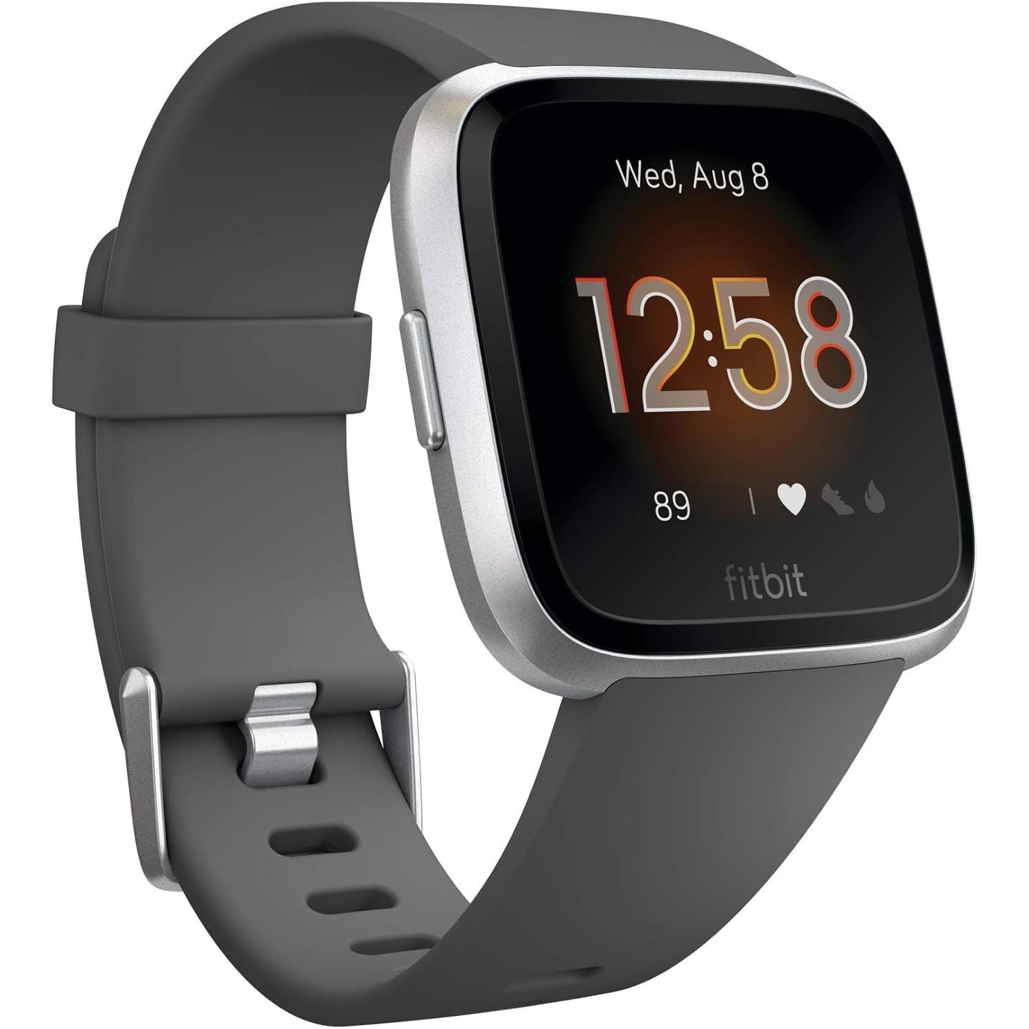 Fitbit Argento/Grigio Versa Lite (34 Mm), Smartwatch